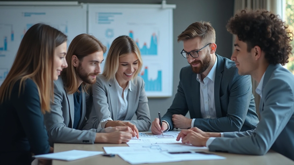 Команда аналитиков обсуждает результаты анализа данных